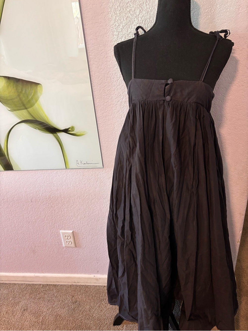 Black dress size medium